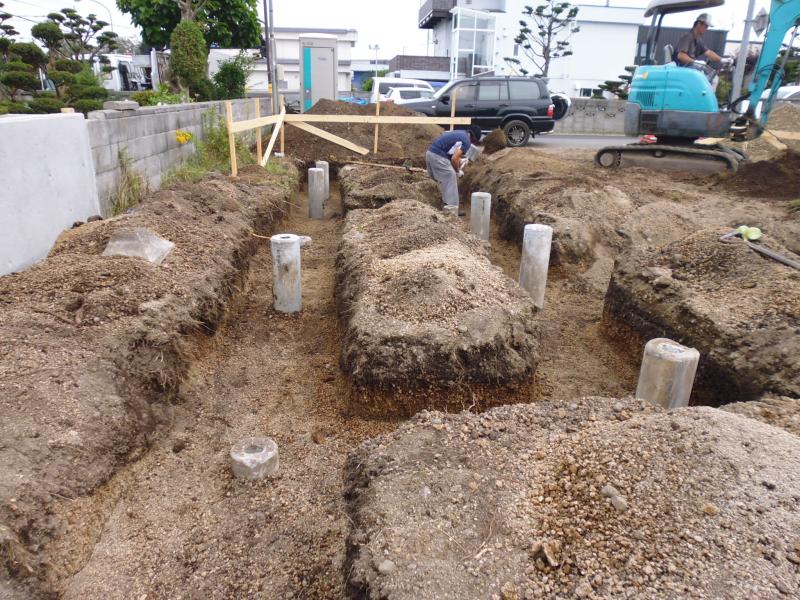 千歳市 K様邸 基礎工事その1 最新工事状況blog 木の家自然素材 ナチュラルな健康住宅 建築工房サトウ 千歳市 K様邸 基礎工事その1 最新工事状況blog 木の家自然素材 ナチュラルな健康住宅 建築工房サトウ