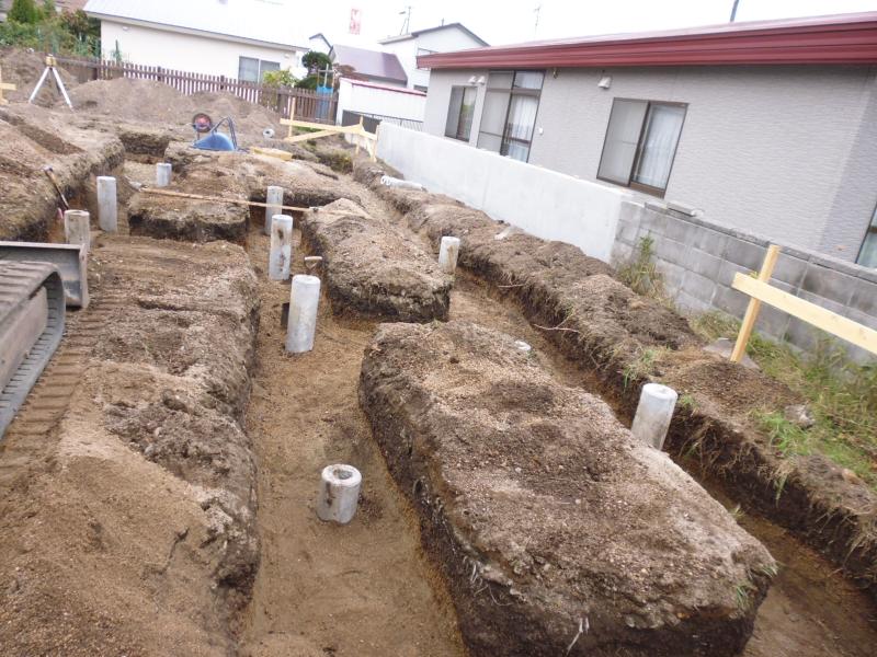 千歳市 K様邸 基礎工事その1 最新工事状況blog 木の家自然素材 ナチュラルな健康住宅 建築工房サトウ 千歳市 K様邸 基礎工事その1 最新工事状況blog 木の家自然素材 ナチュラルな健康住宅 建築工房サトウ